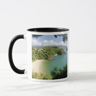 Able Tasman NP, Nelson, Nya Zeeland. De många Mugg