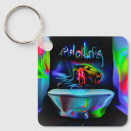 Ablutofobi 2 nyckelring