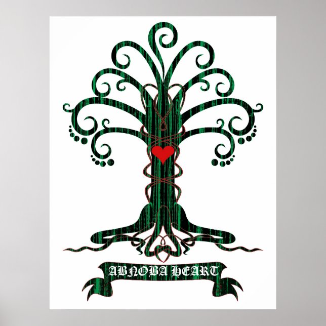 ABNOBA HEART POSTER (Framsidan)