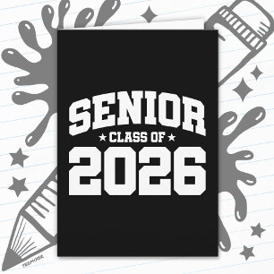 Abo-Klass 2026 Varsity-Examen Citat Kort