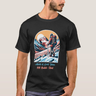 Abode av Lord Shiva Mt Kailash Tibet Pilgrimage Ti T Shirt