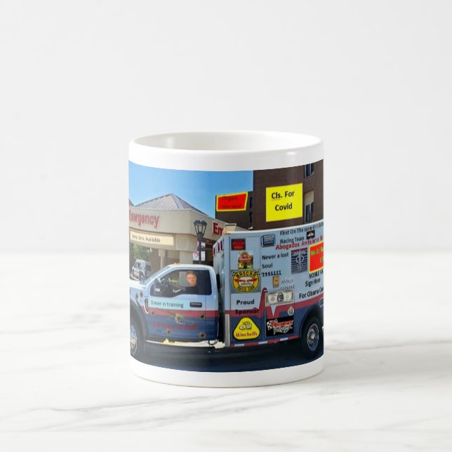 Abogado ambulance Service Kaffemugg (Center)