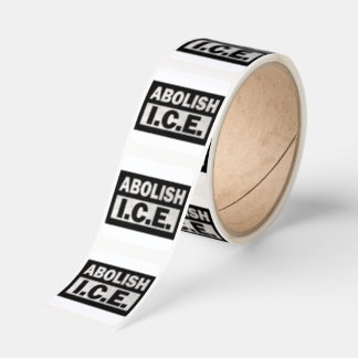 Abolish ICE Fyrkantigt Klistermärke
