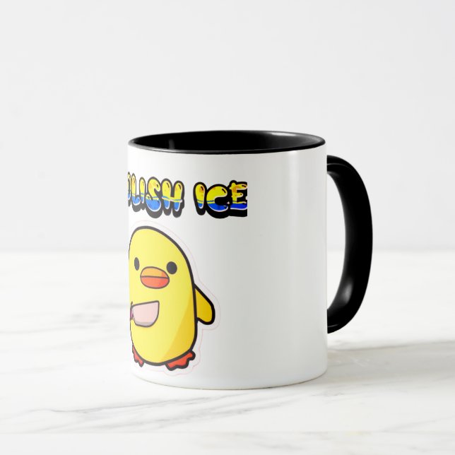 Abolish Ice – Melting Boundaries Abstract Concept Mugg (Framsida höger)