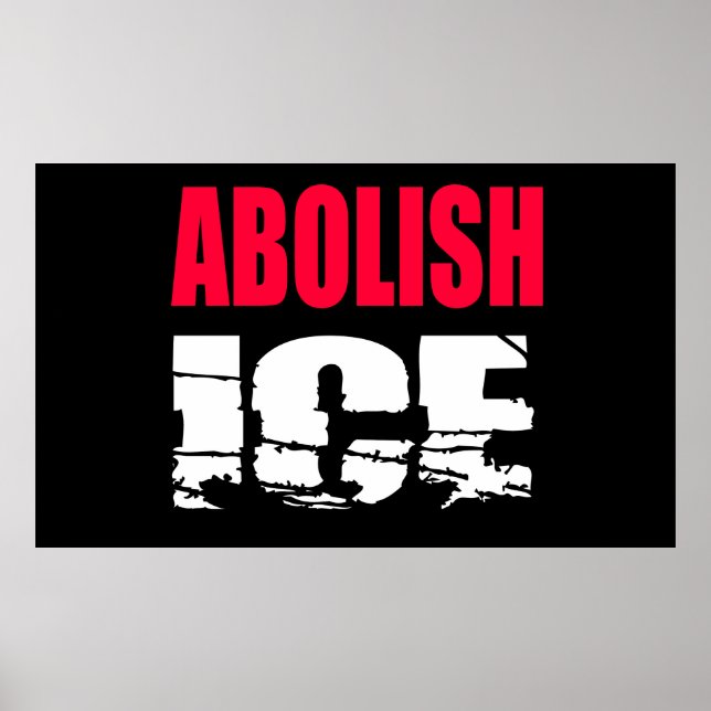 Abolish ICE Poster (Framsidan)