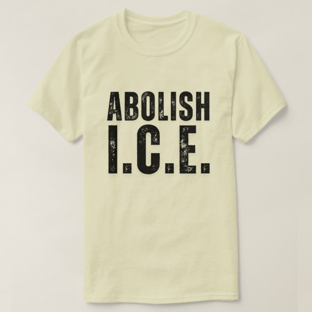 Abolish ICE Protest T Shirt (Design framsida)