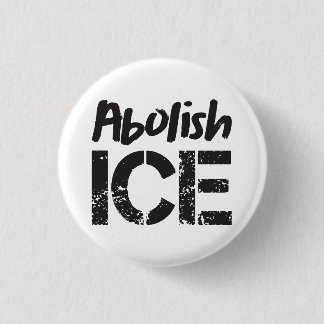Abolish ICE | Svartvit Knapp