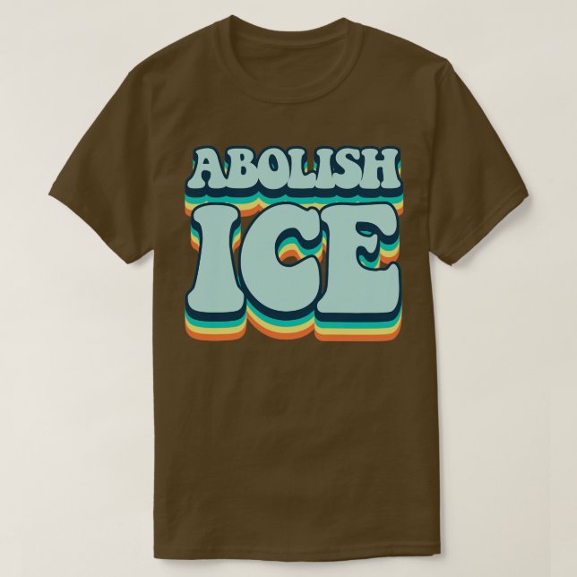 Abolish Ice T Shirt (Design framsida)
