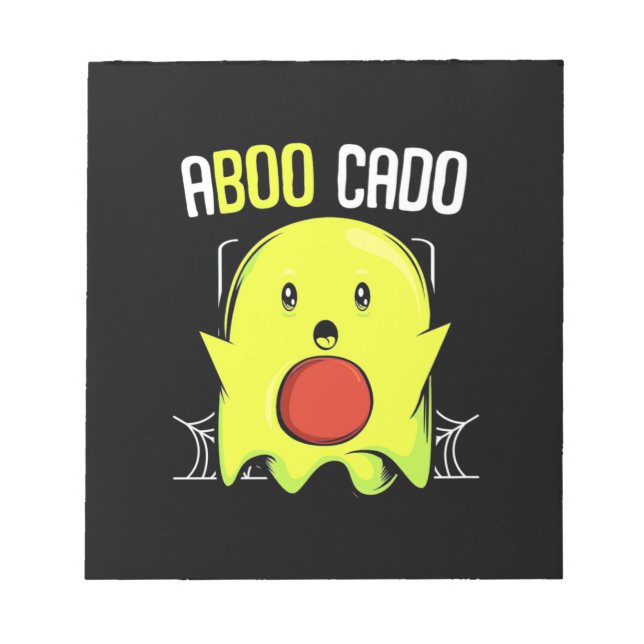 Aboocado Avocado Halloween Anteckningsblock (Framsida)