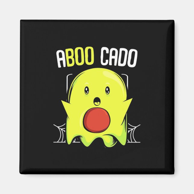 Aboocado Avocado Halloween Magnet (Framsidan)