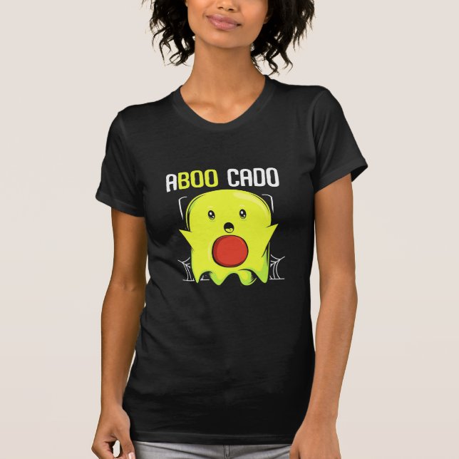 Aboocado Avocado Halloween T Shirt (Framsida)