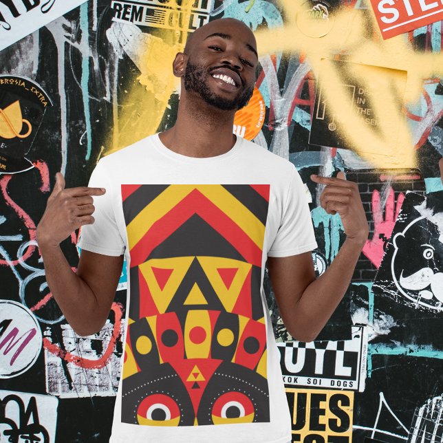 Aboriginal African Tribal T Shirt (Skapare uppladdad)