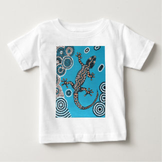 Aboriginal Art, Gecko, Punktmalerei, Dot-Painting Tee Shirt