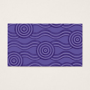 Aboriginal art melaleuca visitkort