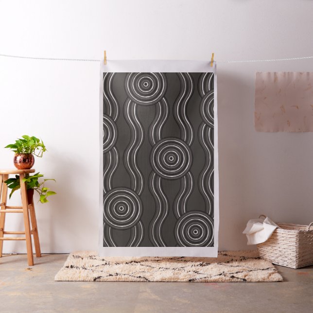 Aboriginal Art Storm Tyg (In Situ)