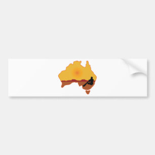 Aboriginal Australien Bildekal