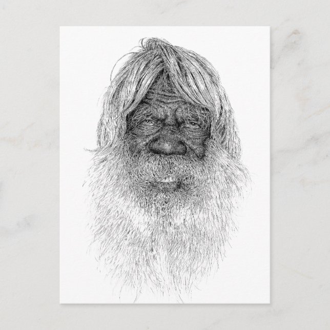 Aboriginal Australien Vykort (Framsida)