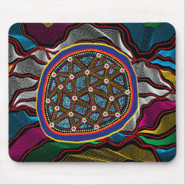 Aboriginal Design-15 Mousepad Musmatta