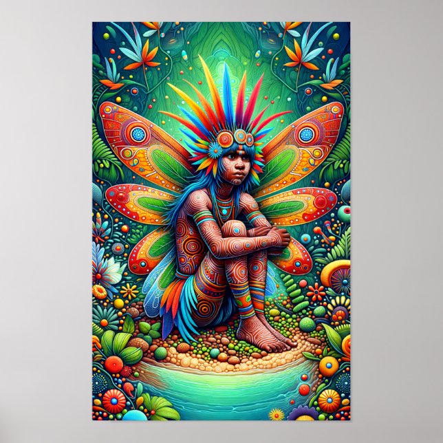 Aboriginal Fairy Poster (Framsidan)