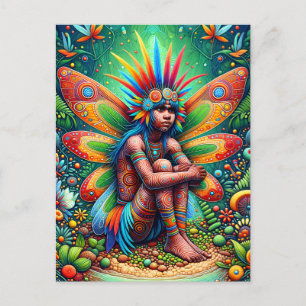 Aboriginal Fairy Vykort