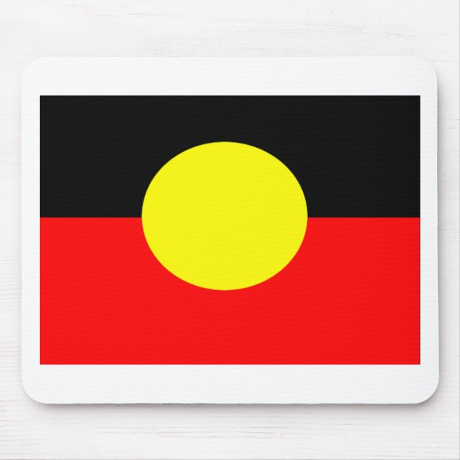 Aboriginal-Flagga Musmatta (Framsidan)