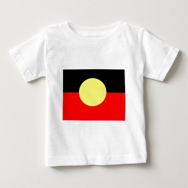 Aboriginal-Flagga Tee (Framsida)