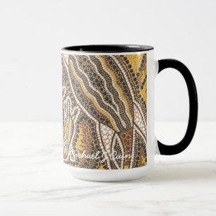 Aboriginal konstmugg mugg