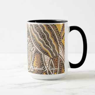 Aboriginal konstmugg mugg