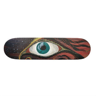 ABORIGINAL KONSTSKATEBOARD MINI SKATEBOARD BRÄDA 18,5 CM