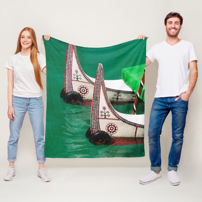 Aboriginal People's Canoe Fleecefilt (På plats)