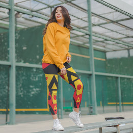 Aboriginal stambal leggings