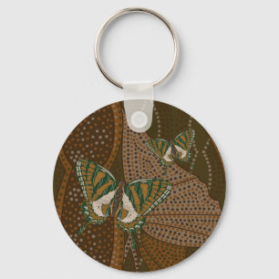 Aboriginal Swallow Keychain Nyckelring
