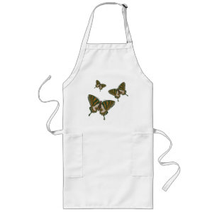 Aboriginal Swallowtail Apron Långt Förkläde