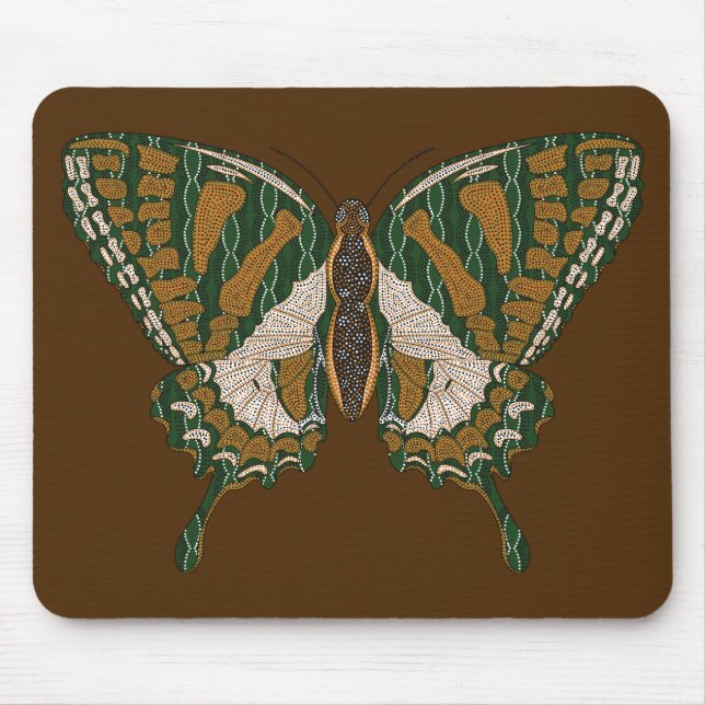 Aboriginal Swallowtail Mousepad Musmatta (Framsidan)