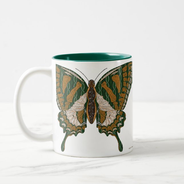 Aboriginal Swallowtail Mugg (Vänster)