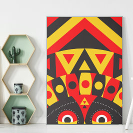 Aboriginal Tribal Canvastryck