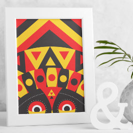 Aboriginal Tribal Fototryck