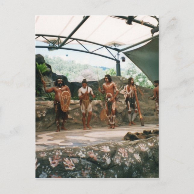 Aboriginal Vykort (Framsida)