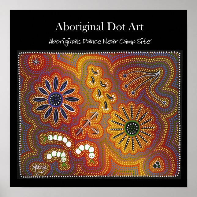 Aboriginalläkemedel nära kamerabrand poster (Framsidan)