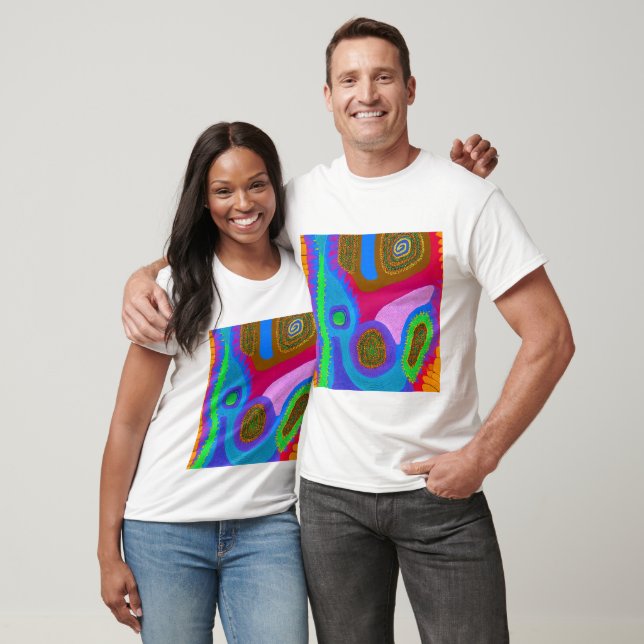 Aboriginell Abstrakt Artikel 105 T Shirt (Unisex)