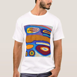Aboriginell Abstrakt Artikel Vol 04 T Shirt