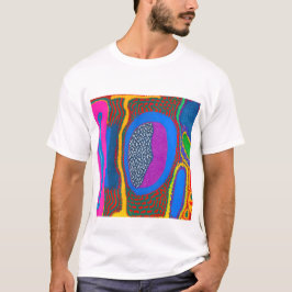 Aboriginell Abstrakt Artikel Vol 07 T Shirt