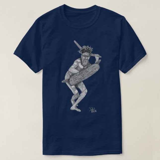 Aboriginell kultur t shirt (Design framsida)