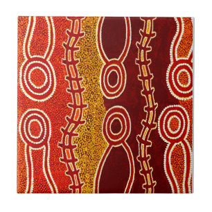 Aboriginella ormar . kakelplatta