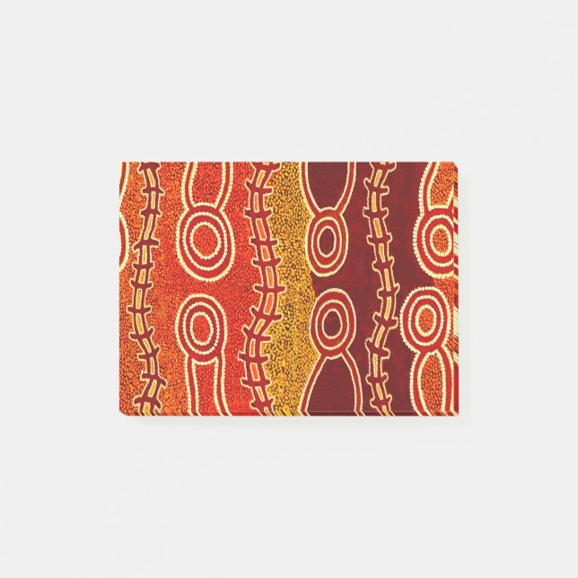 Aboriginella ormar . post-it block (Framsida)