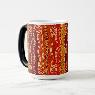 Aboriginella serpenter. magisk mugg