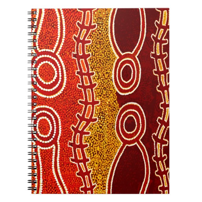 Aboriginska Ormar . Anteckningsbok (Framsidan)
