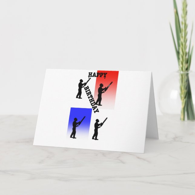 Aborist Träd, kirurg på födelsedagen, presenterar  Kort (Framsida)