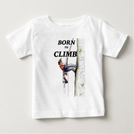 Aborist Träd, kirurg på födelsedagen, presenterar T-shirt