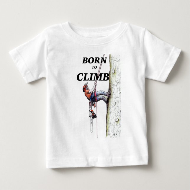 Aborist Träd, kirurg på födelsedagen, presenterar  T-shirt (Framsida)